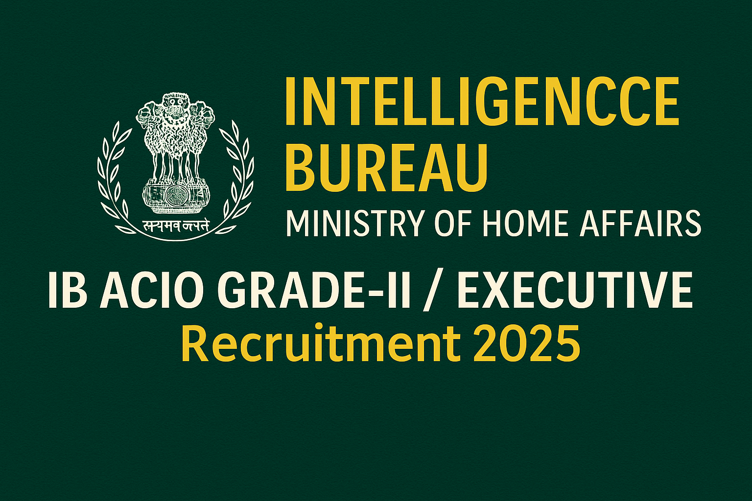 IB ACIO Grade-II / Executive
